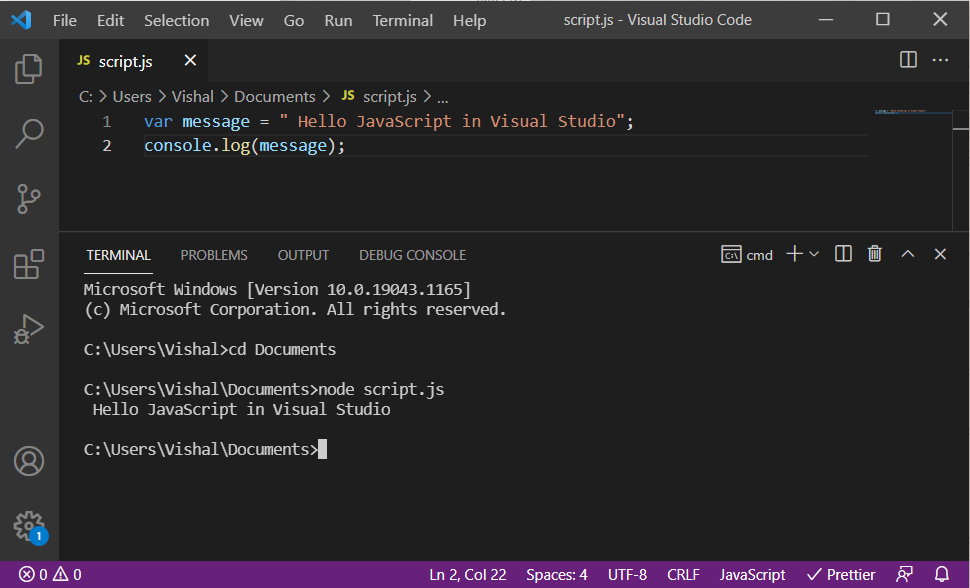 visual studio create minified js file
